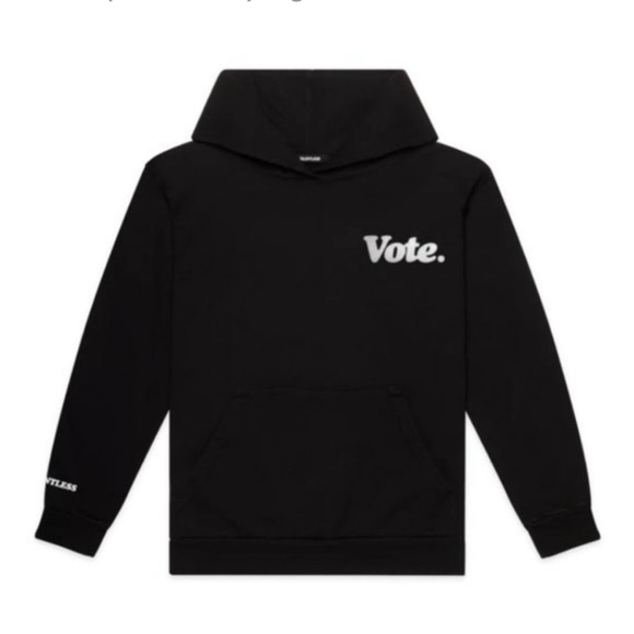 NWOT Talentless Vote Hoodie X-Small Unisex - Picture 2 of 10